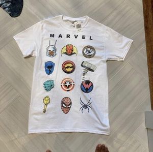 NWT MARVEL Vintage Faces T-shirt